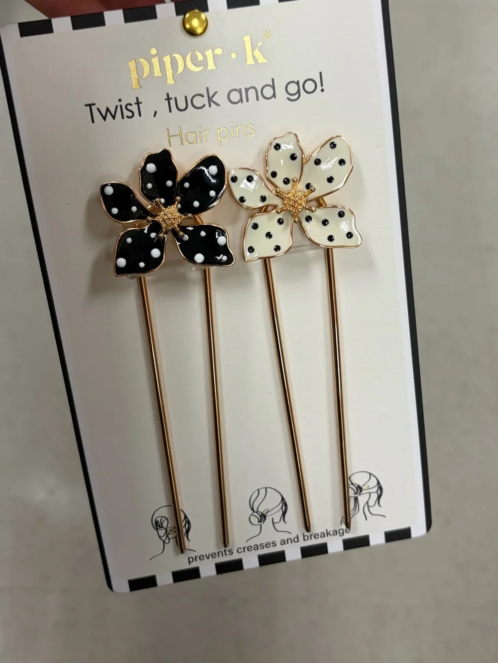 NWT ⚜️🖤⚜️ Piper K “Twist, tuck and go!